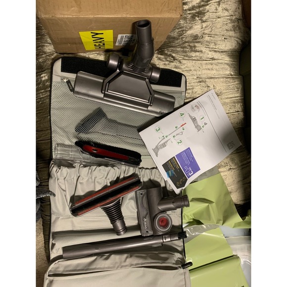 TOOLS ONLY Dyson DC65 Vacuum Cleaner Tool Attachments Set with Manual and Bag - Picture 4 of 8